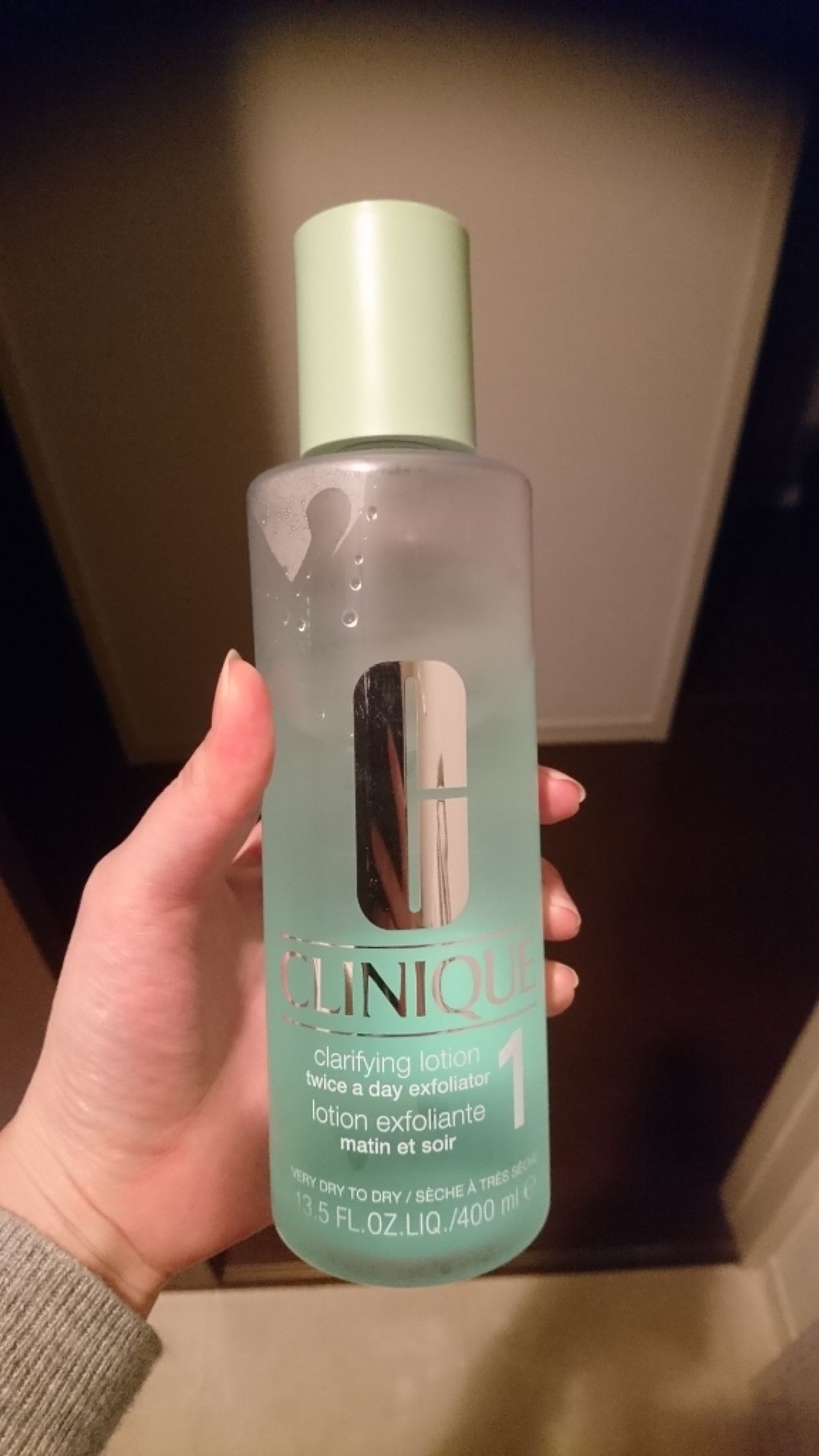 クラリファイング ローション 1/CLINIQUE/拭き取り化粧水を使ったクチコミ（1枚目）