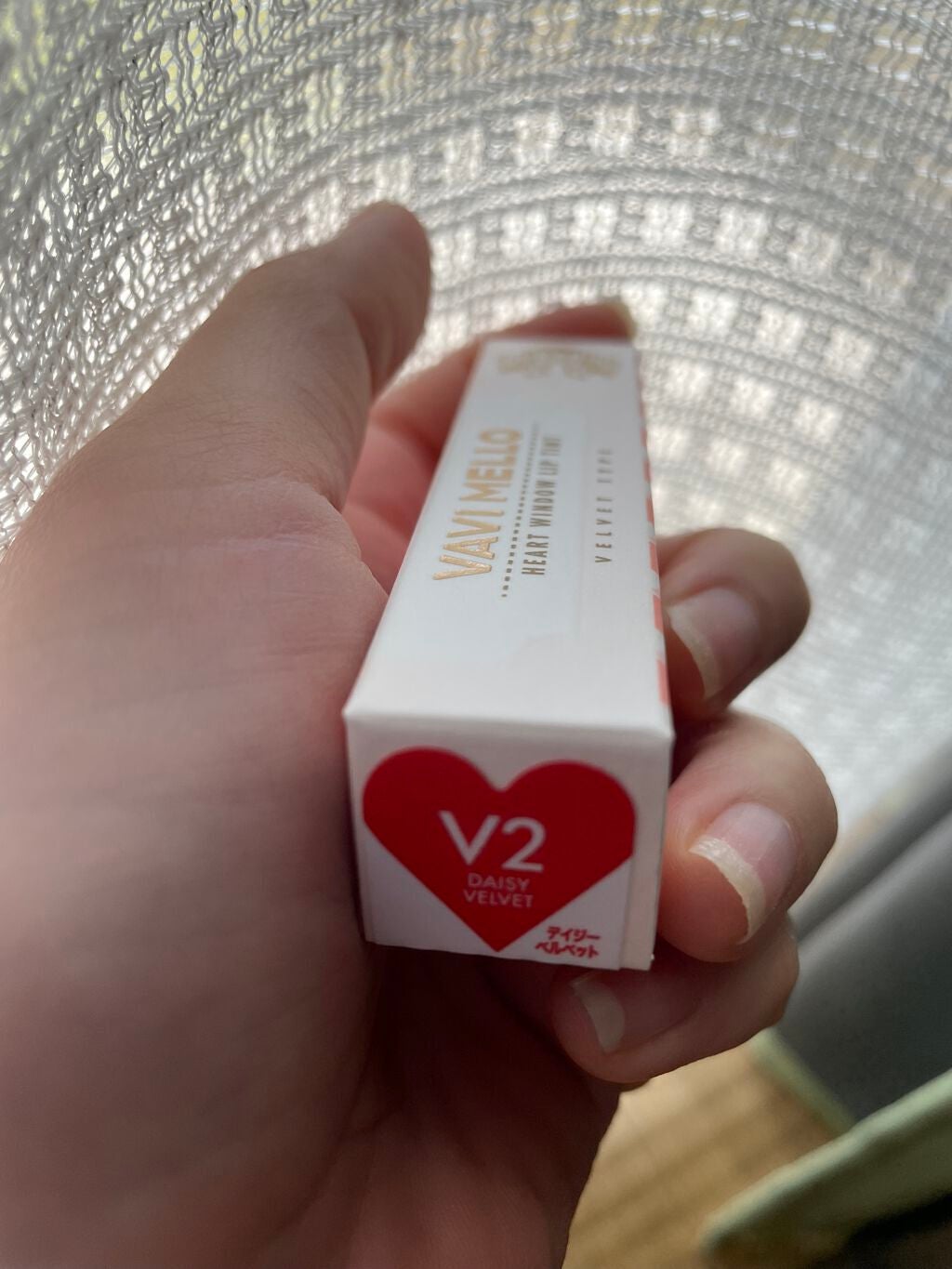 ハートウィンドウリップティントオイルタイプ/VAVI MELLO/リップグロスを使ったクチコミ(2枚目)