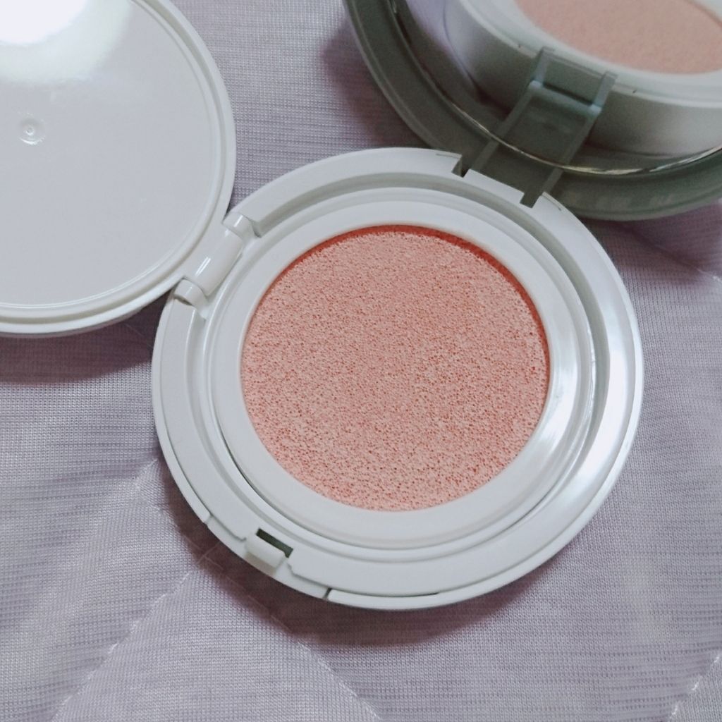 サニープルーフ ピンクトーンアップサンクッション/PERIPERA/化粧下地を使ったクチコミ(3枚目)