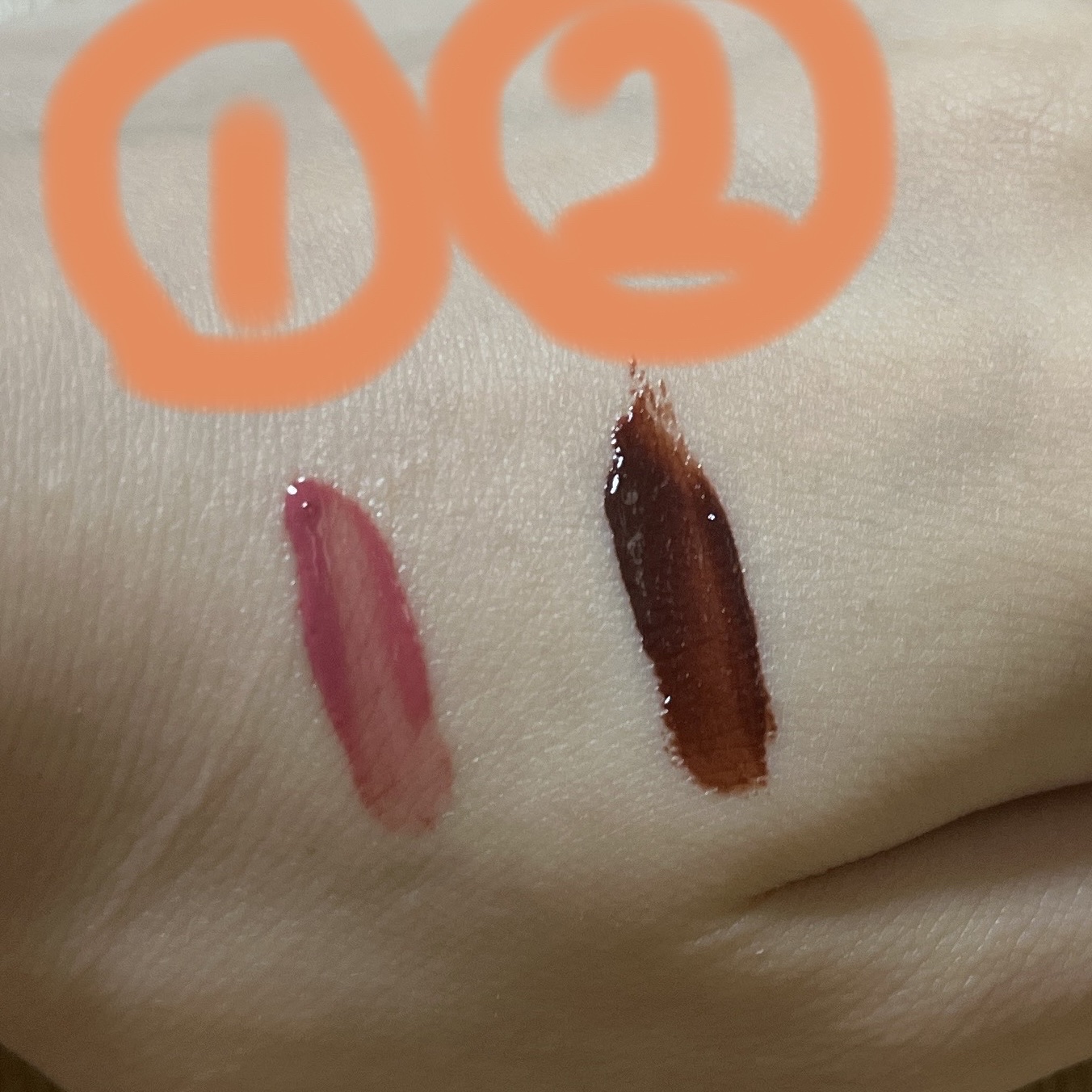 ルージュリップティント 08 ショコラブラウン/Kirei&co./口紅を使ったクチコミ（1枚目）