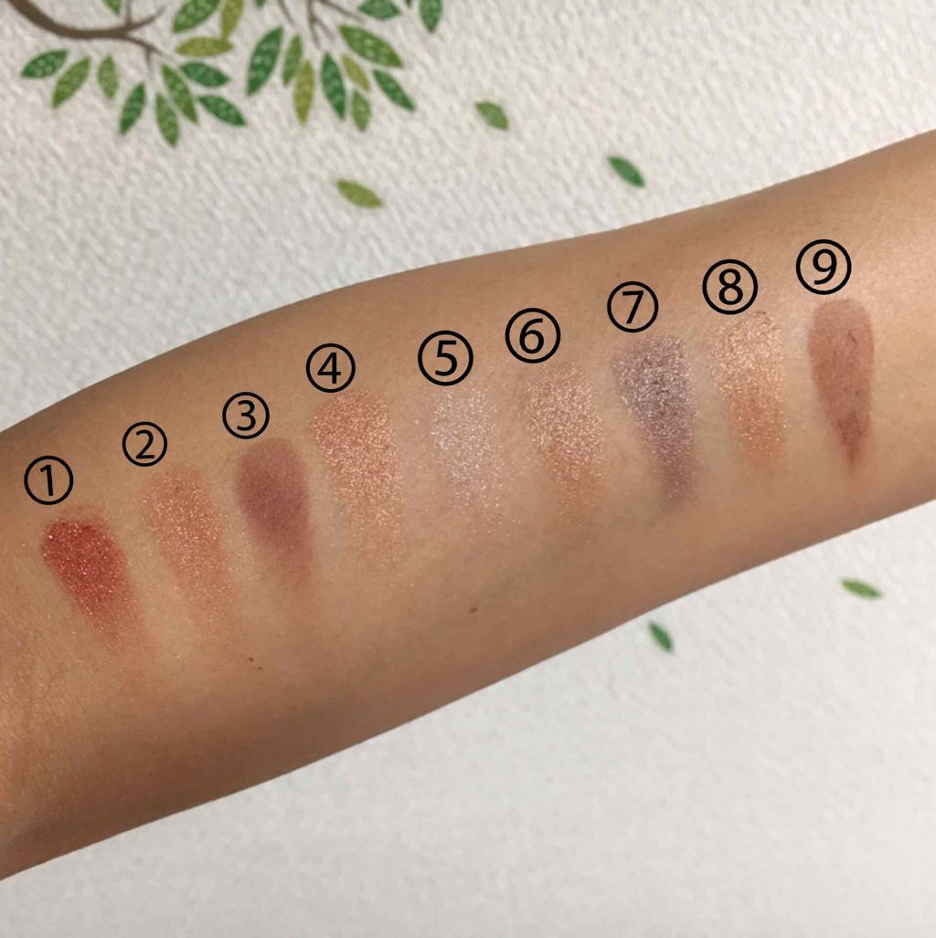 UR GLAM　BLOOMING EYE COLOR PALETTE/U R GLAM/アイシャドウパレットを使ったクチコミ（3枚目）