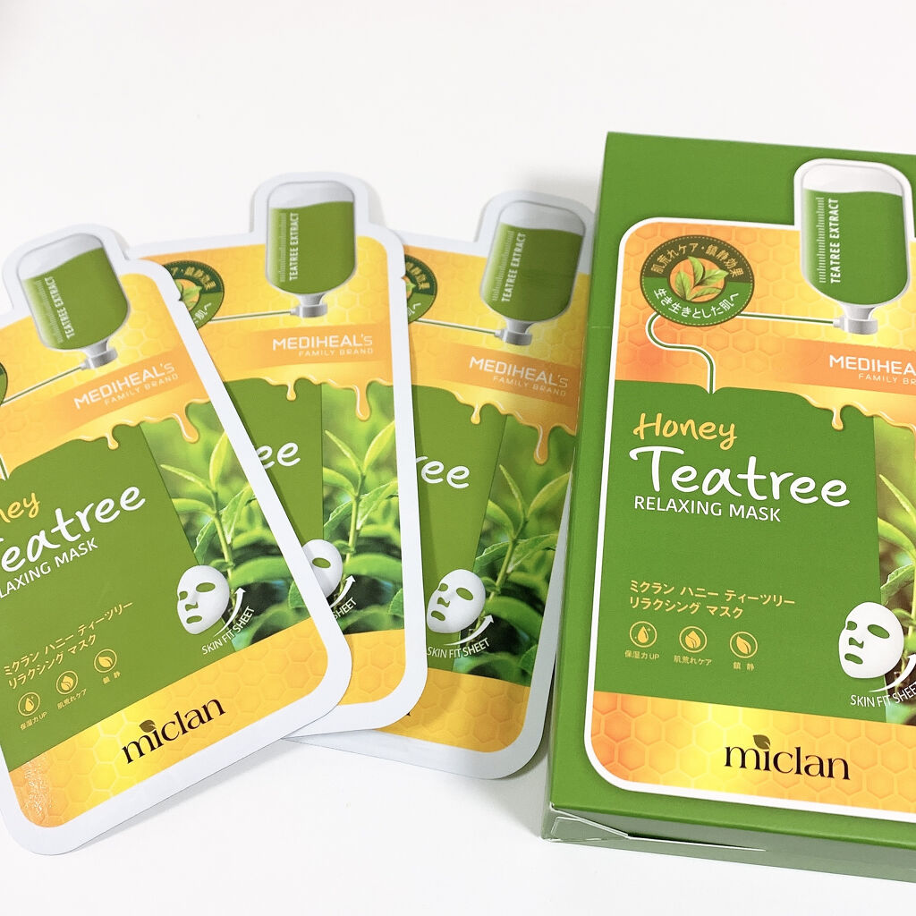 ハニーティーツリー リラクシングマスク/MEDIHEAL/シートマスク・パックを使ったクチコミ（2枚目）