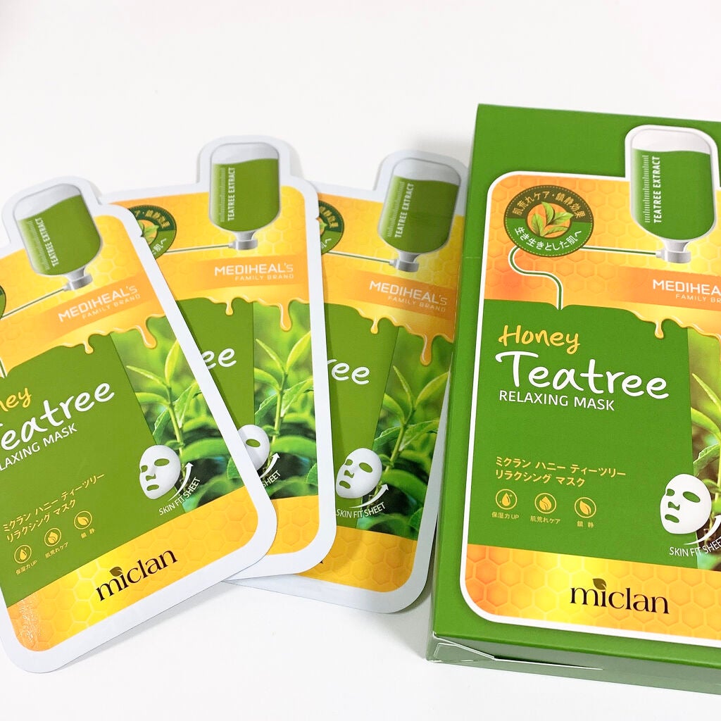 ハニーティーツリー リラクシングマスク/MEDIHEAL/シートマスク・パックを使ったクチコミ(2枚目)