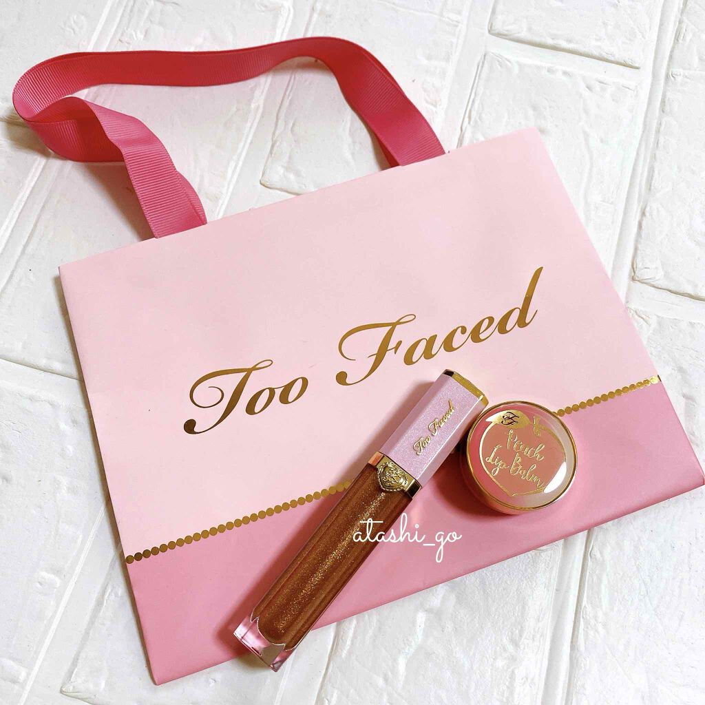 リッチ＆ダズリン ハイシャイン スパークリング リップグロス/Too Faced/リップグロスを使ったクチコミ（1枚目）