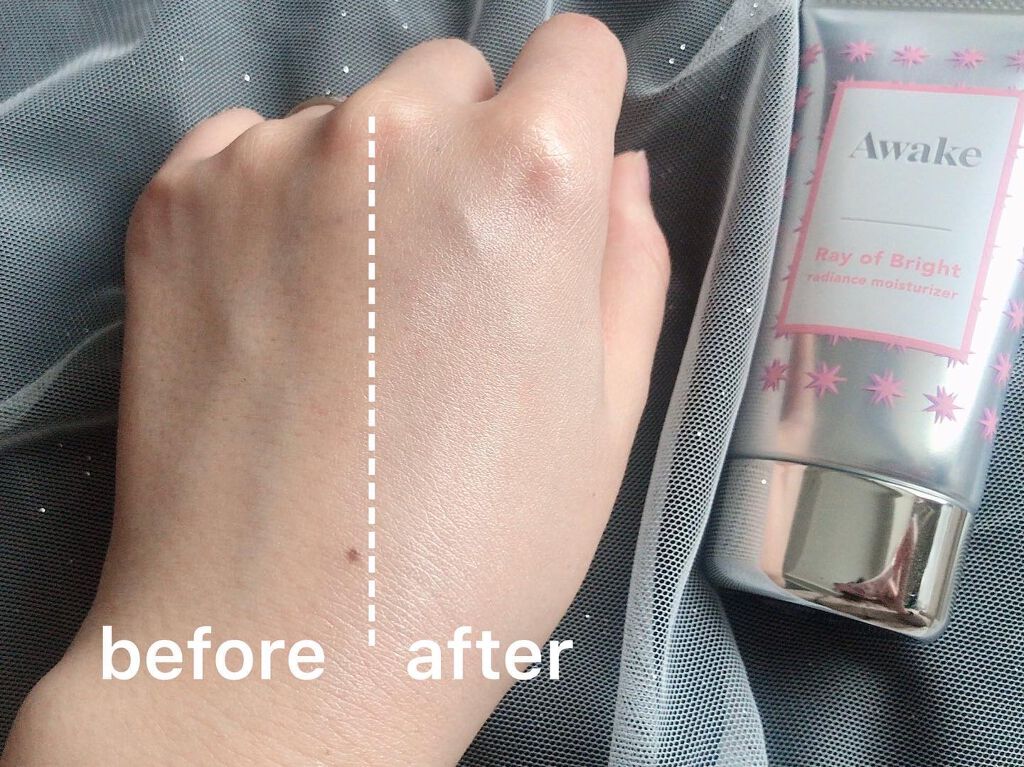 レイオブブライト ラディアンス モイスチュアライザー/Awake/化粧下地を使ったクチコミ（2枚目）