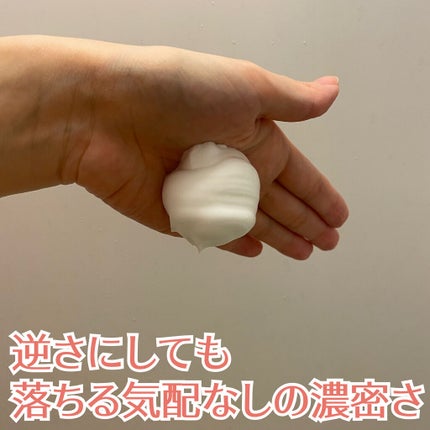 レーヌブランシュ イルミネイティングクレンジングフォーム/L'OCCITANE/泡洗顔を使ったクチコミ(4枚目)