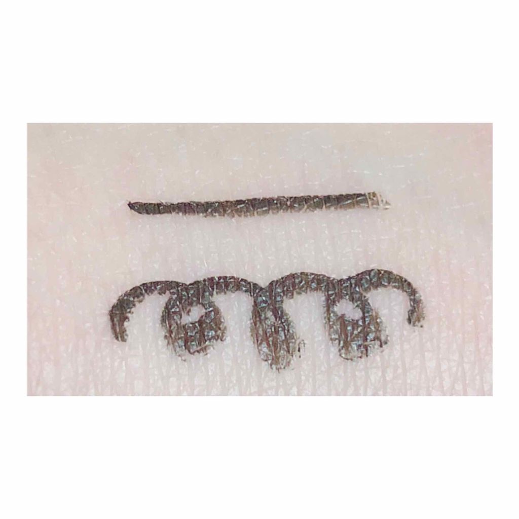 リアルラスティングアイライナー24hWP/K-パレット/リキッドアイライナーを使ったクチコミ(2枚目)