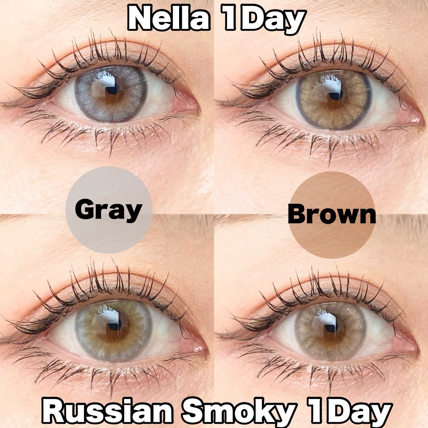 ロシアンスモーキー/OLENS/カラーコンタクトレンズを使ったクチコミ(2枚目)