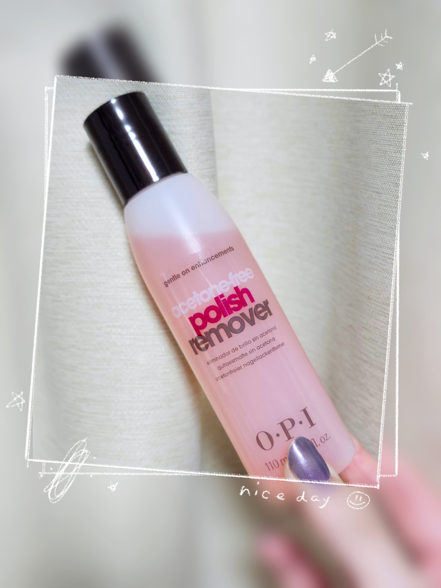 アセトンフリー ポリッシュ リムーバー/O・P・I/除光液を使ったクチコミ（1枚目）