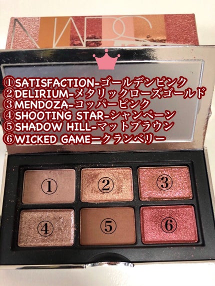 ナーズイスト ウォンテッド ミニアイシャドーパレット/NARS/アイシャドウパレットを使ったクチコミ(3枚目)