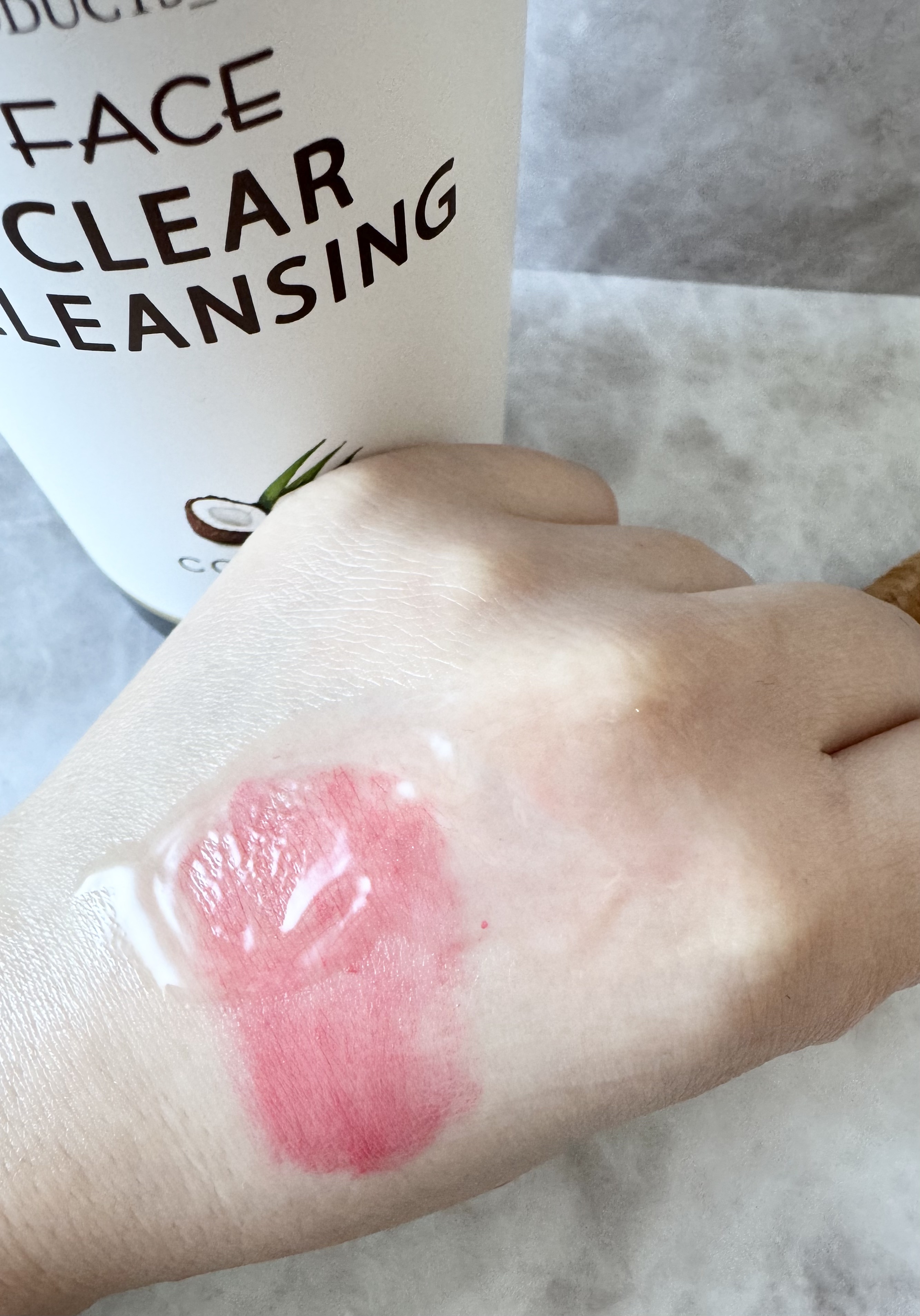 クリアクレンジング ココナッツ/世田谷コスメ/クレンジングジェルを使ったクチコミ（3枚目）