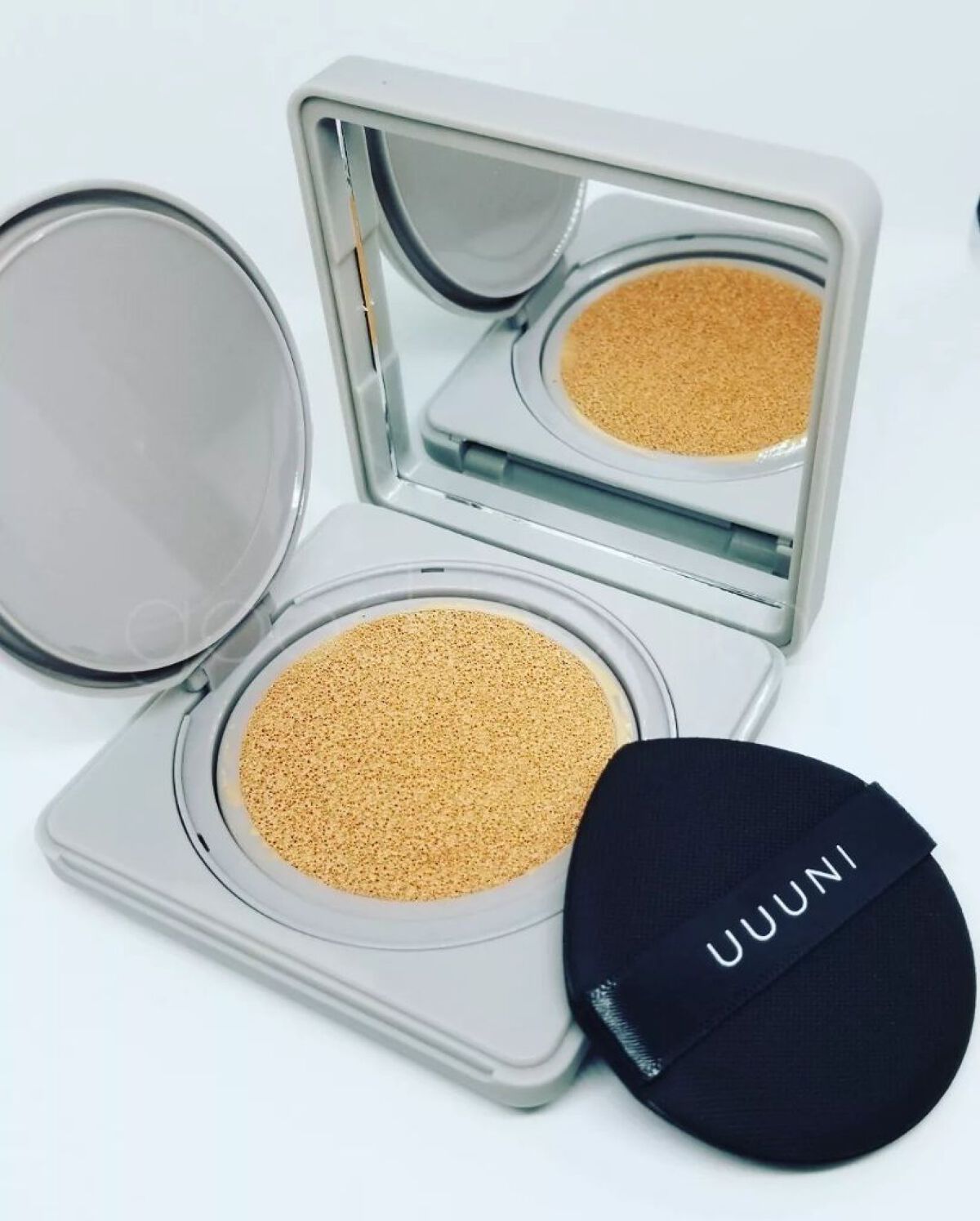 ブライトアップスキンファンデーション 02 Natural Beige(ナチュラルベージュ)/UUUNI/クッションファンデーションを使ったクチコミ（2枚目）