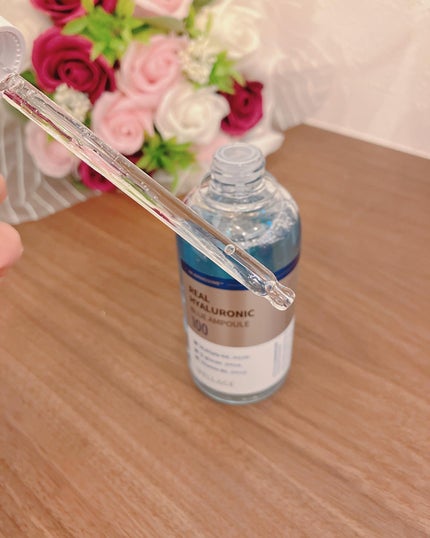リアルヒアルロニックブルーアンプル 100/Wellage/美容液を使ったクチコミ(2枚目)