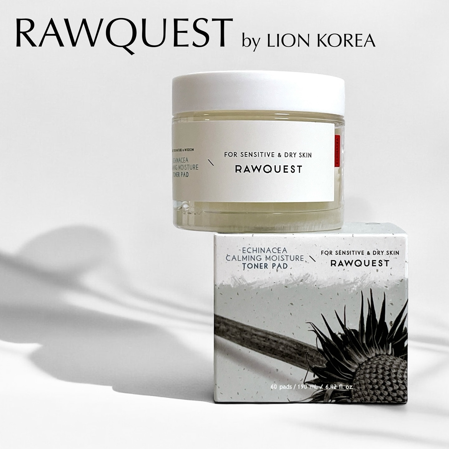 エキネシア カーミングモイスチャートナーパッド/RAWQUEST/トナーパッドを使ったクチコミ（1枚目）