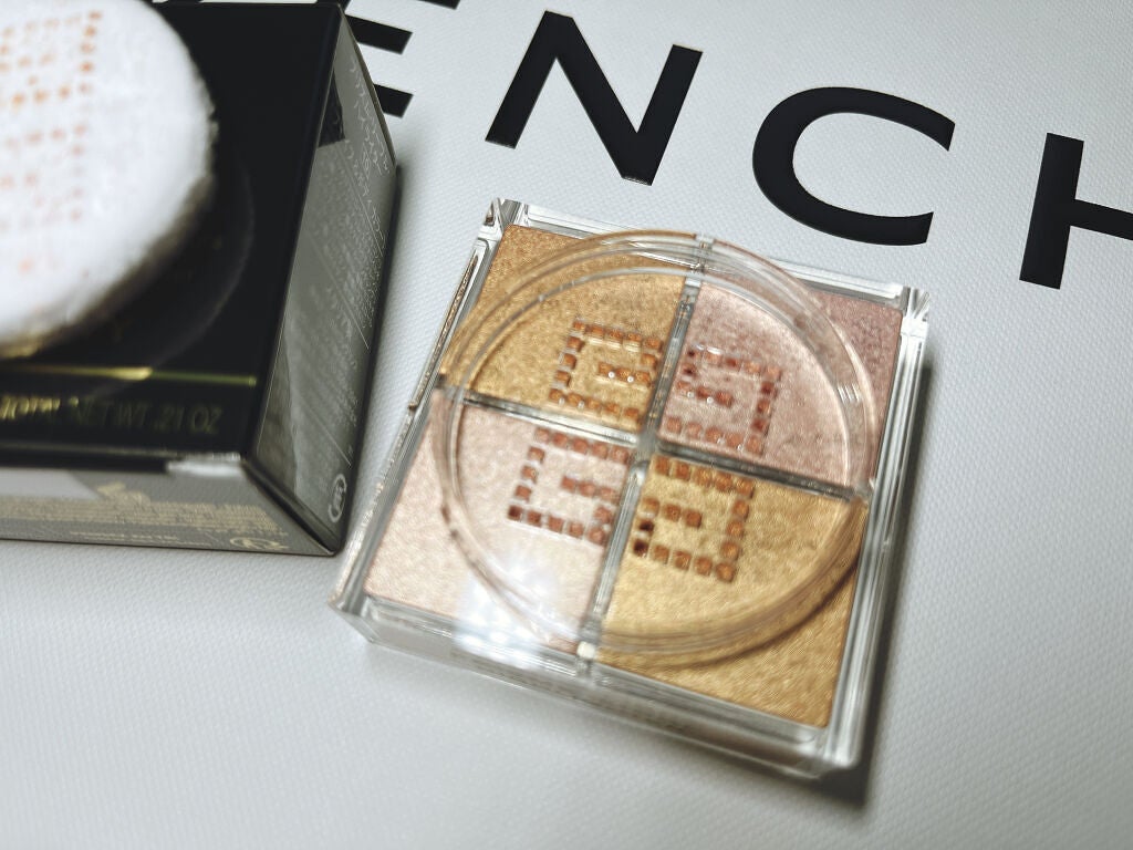 プリズム・リーブル・ハイライター/GIVENCHY/パウダーハイライトを使ったクチコミ(2枚目)