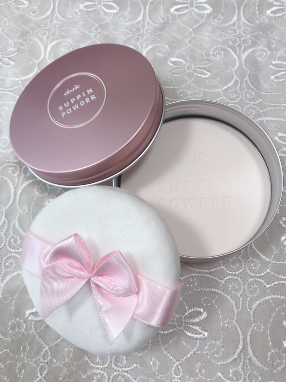 すっぴんパウダーC パステルローズの香り/クラブ/プレストパウダーを使ったクチコミ(1枚目)