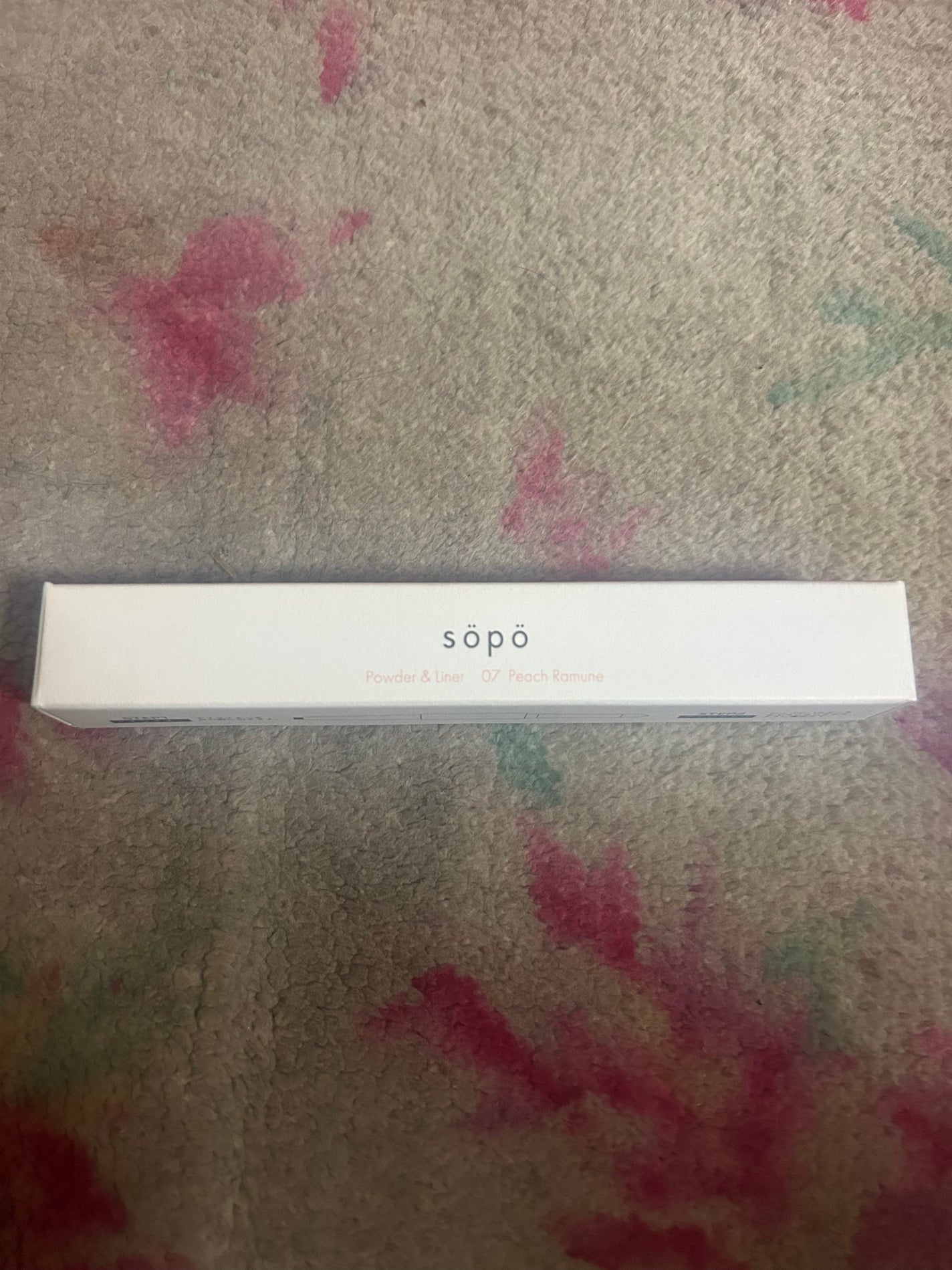 パウダー&ライナー/sopo/スティックアイシャドウを使ったクチコミ(1枚目)