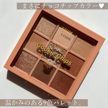 ETUDE プレイカラーアイズのクチコミ「ETUDE
Play Color Eyes
Cookies Chips

ETUDEから新しく.....」（3枚目）