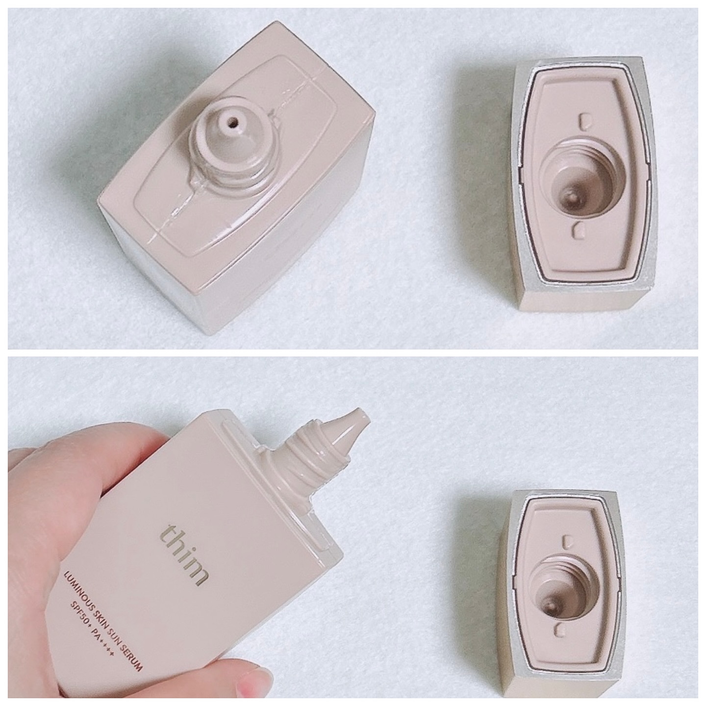 ルミナス スキンサンセラム/thim/日焼け止めローションを使ったクチコミ（3枚目）