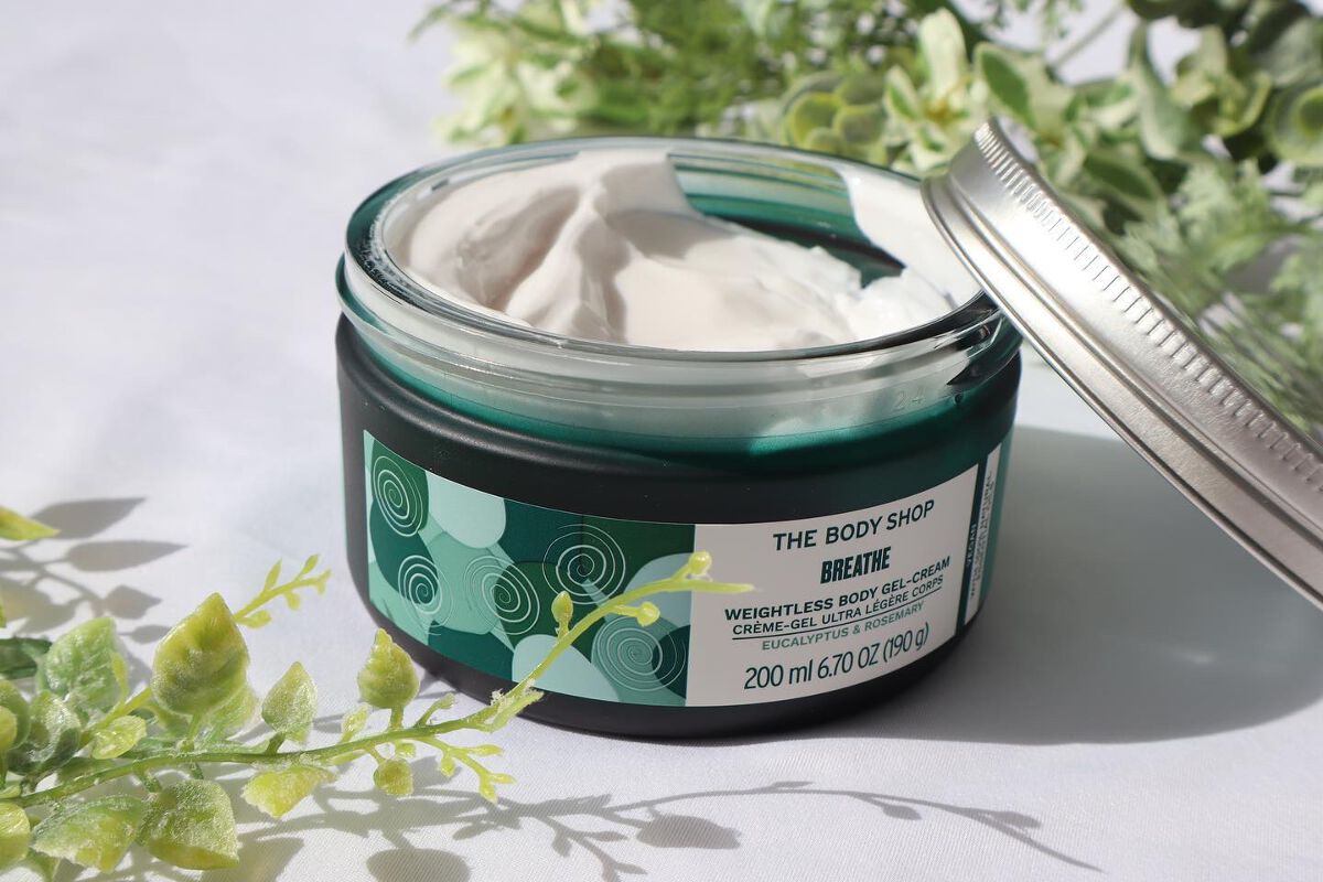 ウェルネス ボディジェルクリーム ユーカリ& ローズマリー/THE BODY SHOP/ボディクリームを使ったクチコミ(1枚目)