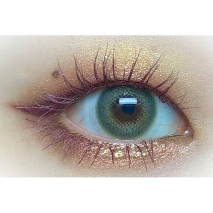 CANDYLAB Gleampop Glitterのクチコミ「久しぶりの一重メイクはひと足お先に秋っぽくしてみました👀🍁
店頭で一目惚れして買ったくせに気.....」(2枚目)