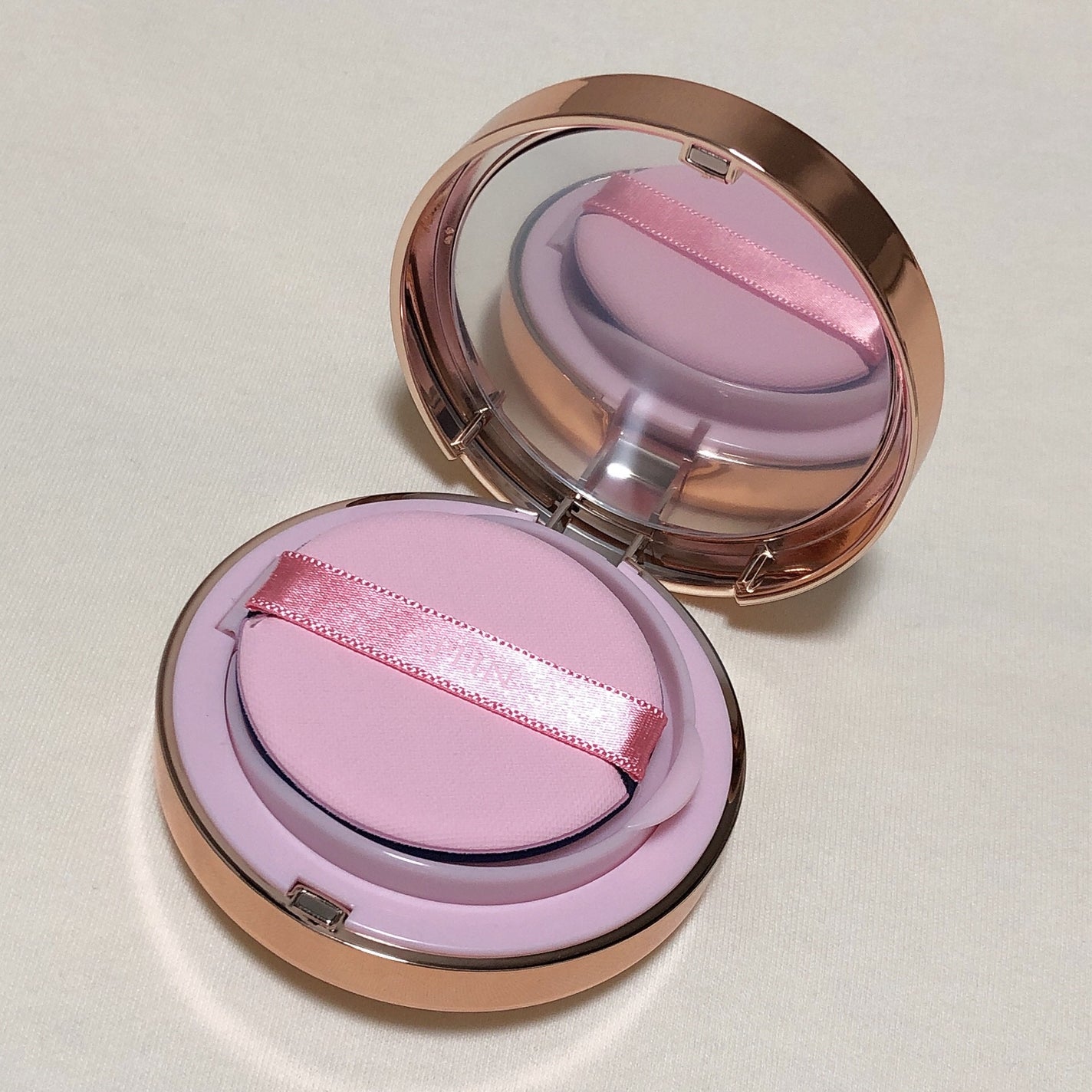 ピンクティーツリーカバーアップグロウクッション/APLIN/クッションファンデーションを使ったクチコミ(2枚目)