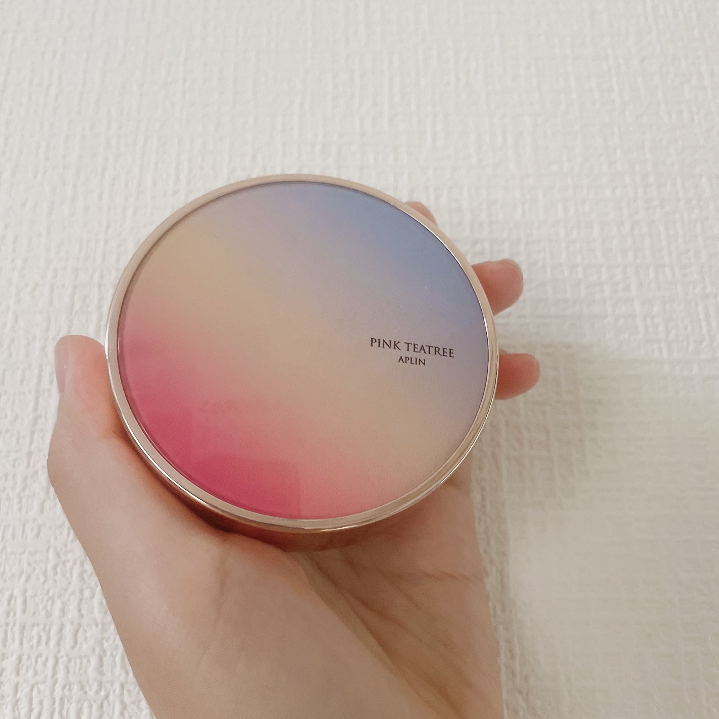 ピンクティーツリーカバーアップグロウクッション/APLIN/クッションファンデーションを使ったクチコミ(1枚目)
