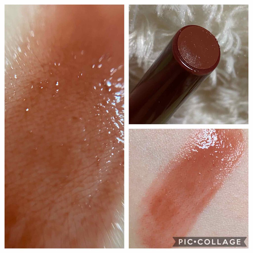 つやぷるリップR 06 きまぐれBROWN【旧】/b idol/口紅を使ったクチコミ（2枚目）