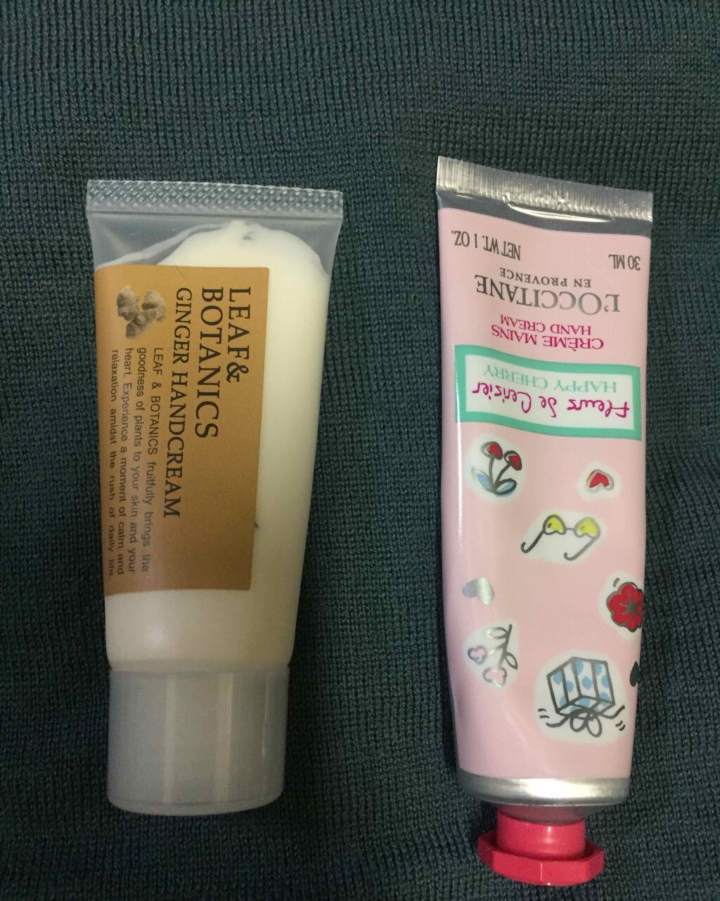 ジンジャーハンドクリーム/LEAF&BOTANICS /ハンドクリームを使ったクチコミ(1枚目)