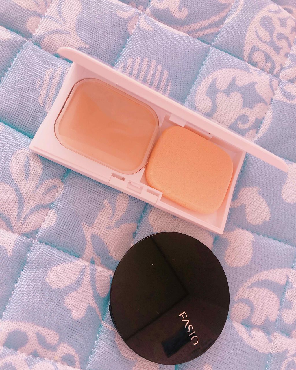 パワフルステイUVファンデーション/FASIO/パウダーファンデーションを使ったクチコミ（1枚目）