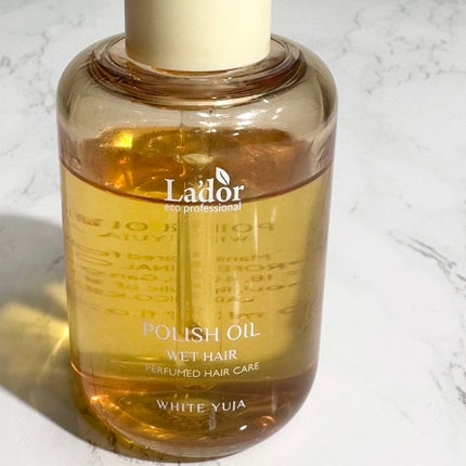 ポリッシュオイル_ホワイトユズ/La'dor/ヘアオイルを使ったクチコミ(2枚目)