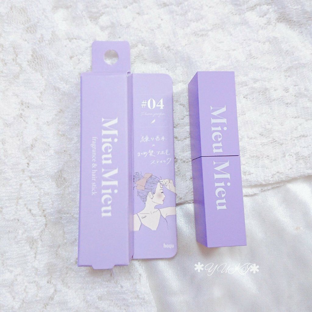 エスティック 04 プルームパルファム(Plume-parfum)/MieuMieu/ヘアバームを使ったクチコミ（1枚目）