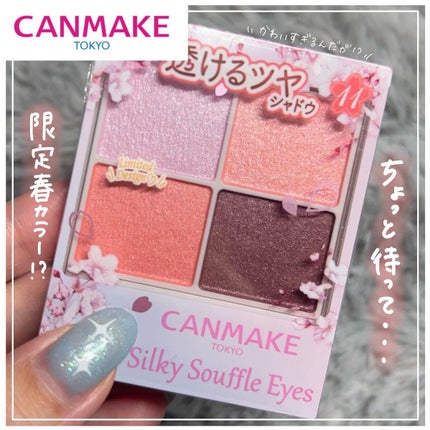 シルキースフレアイズ/キャンメイク/アイシャドウパレットを使ったクチコミ(1枚目)