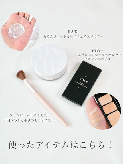 ミネラルコンシーラーパレット/エトヴォス/パレットコンシーラーを使ったクチコミ(4枚目)