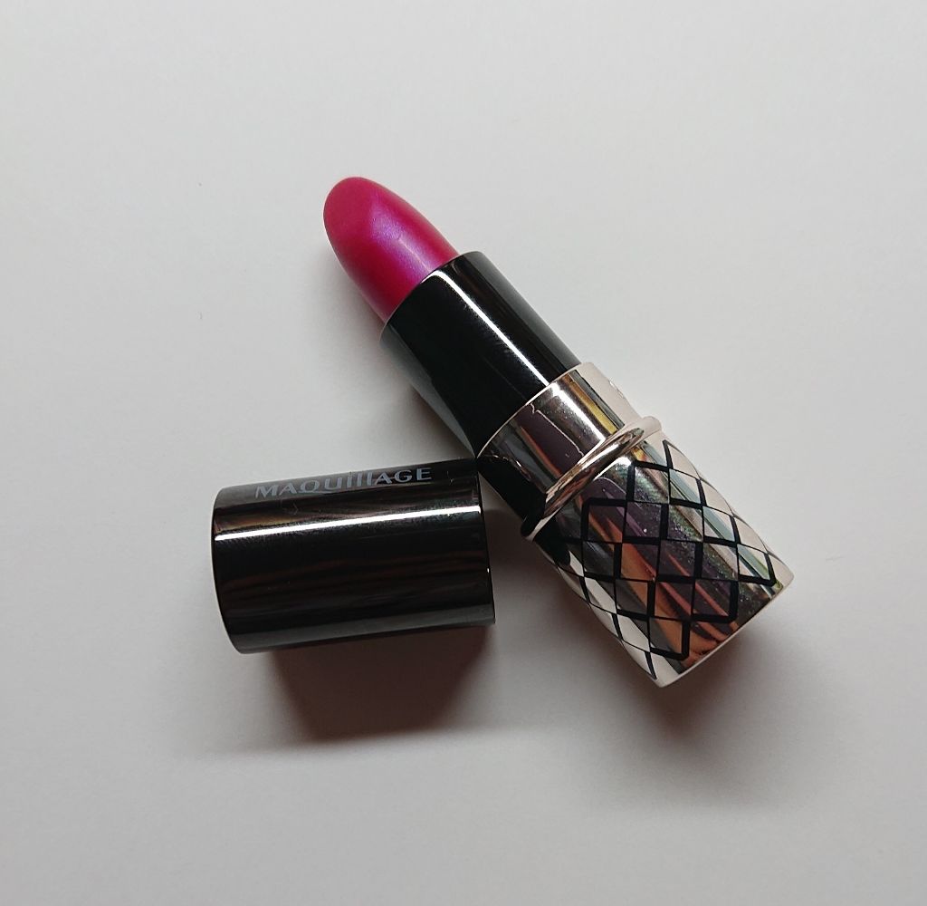 ルージュ ミニ RS404 カシスフラッペ/マキアージュ/口紅を使ったクチコミ（1枚目）