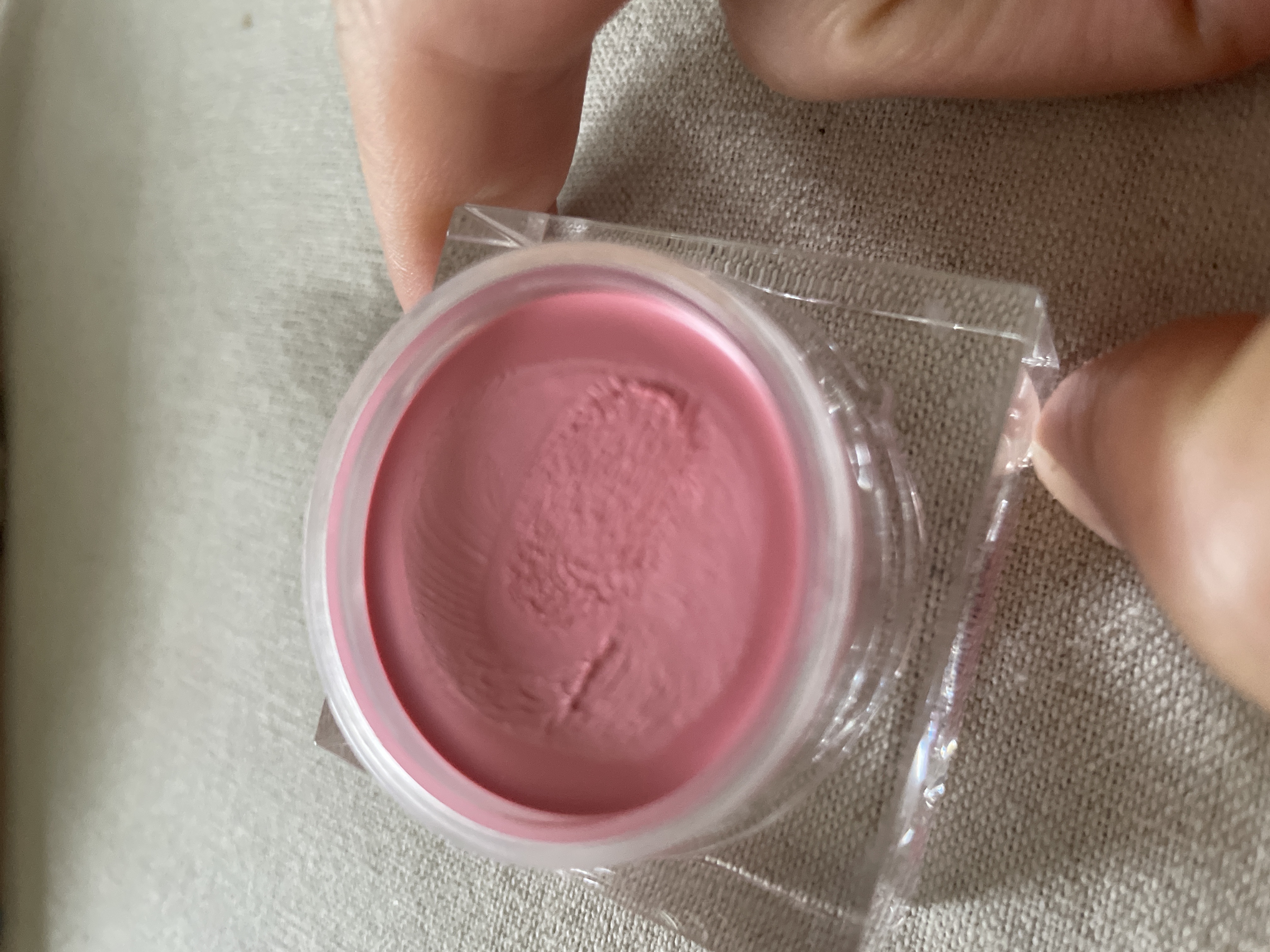 ムードミックスクリームブラッシャー/MAD PEACH/ジェル・クリームチークを使ったクチコミ（1枚目）