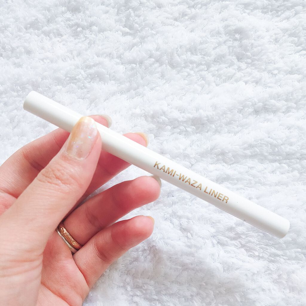 KAMI-WAZA LINER/KAMI-WAZA/リキッドアイライナーを使ったクチコミ(1枚目)