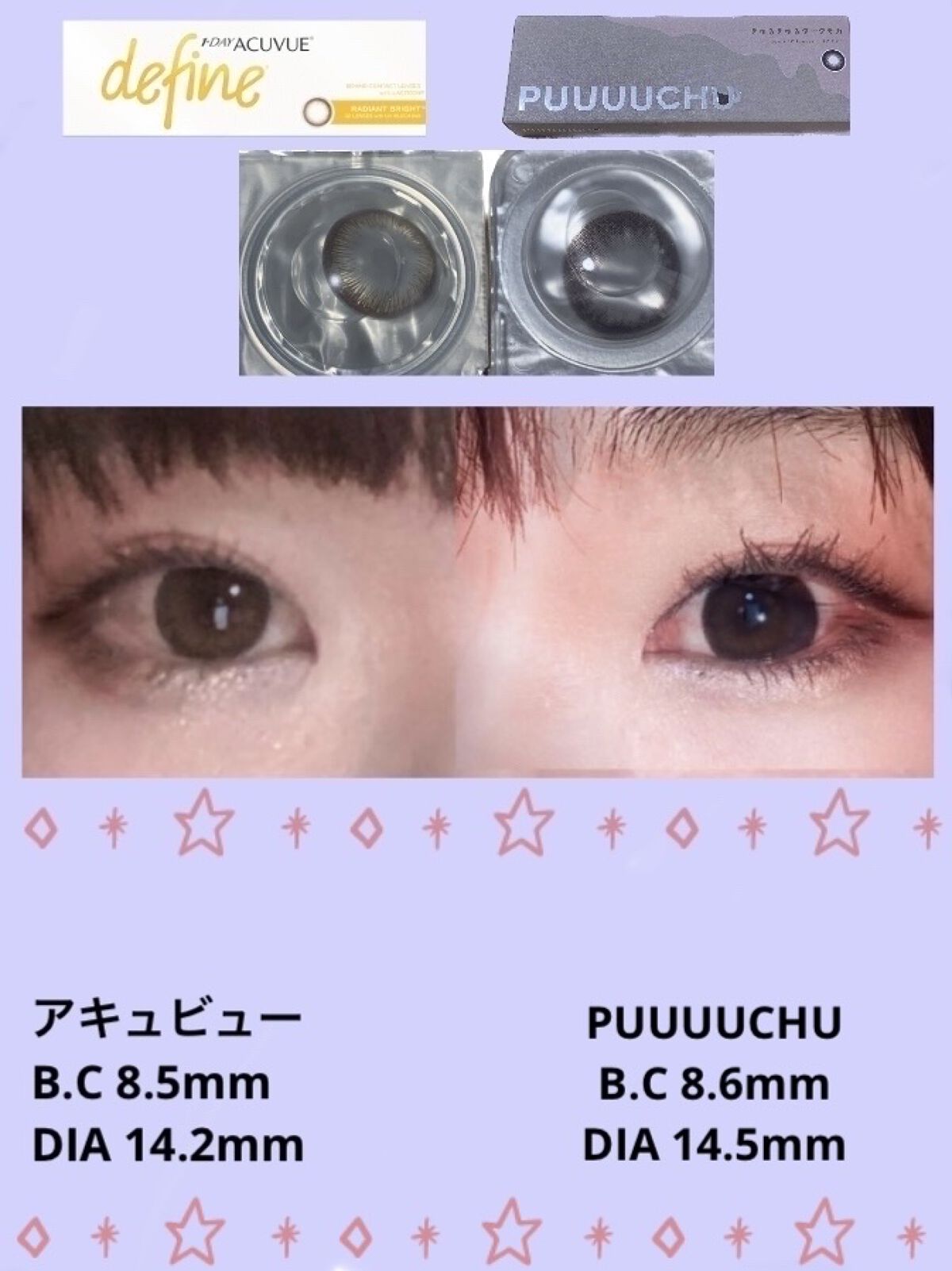 PUUUUCHU 1day /PUUUUCHU/ワンデー（１DAY）カラコンを使ったクチコミ（2枚目）