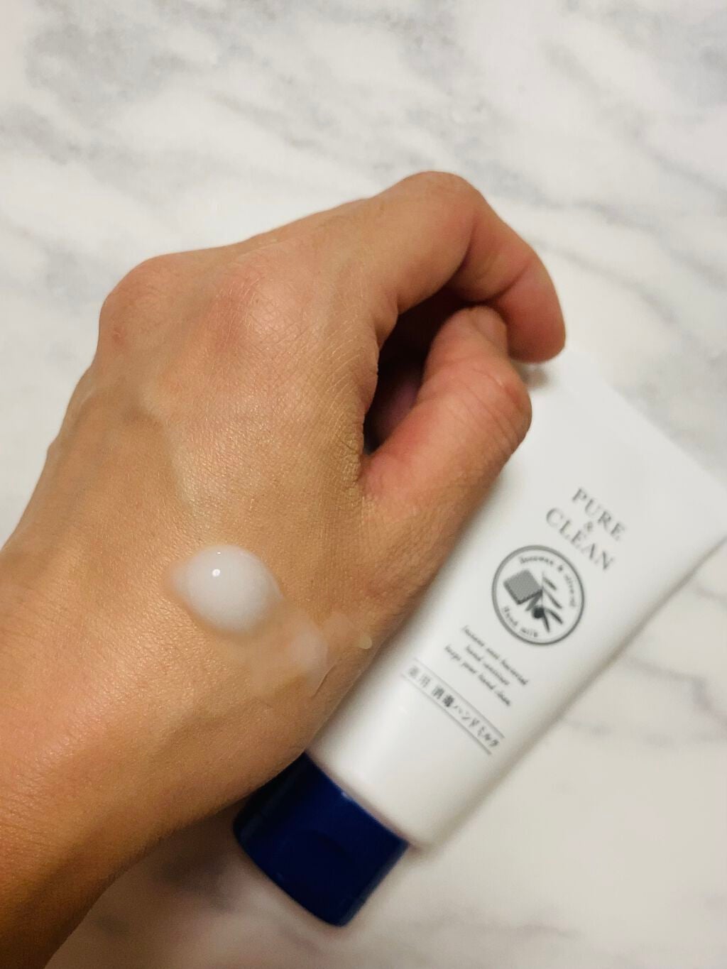 薬用 消毒ハンドミルク/ゼトックスタイル/ハンドクリームを使ったクチコミ(2枚目)