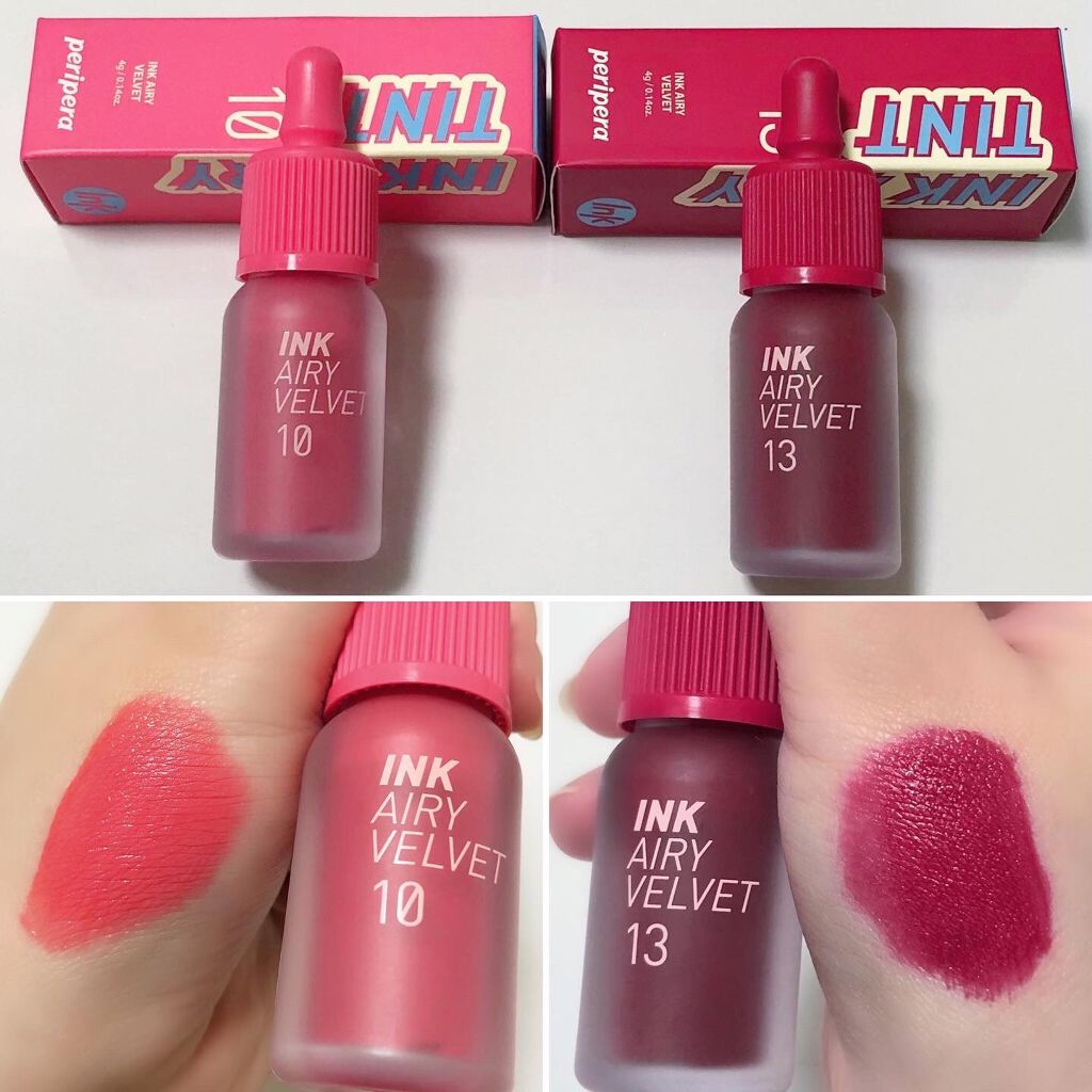 インク エアリー ベルベット/PERIPERA/口紅を使ったクチコミ(1枚目)