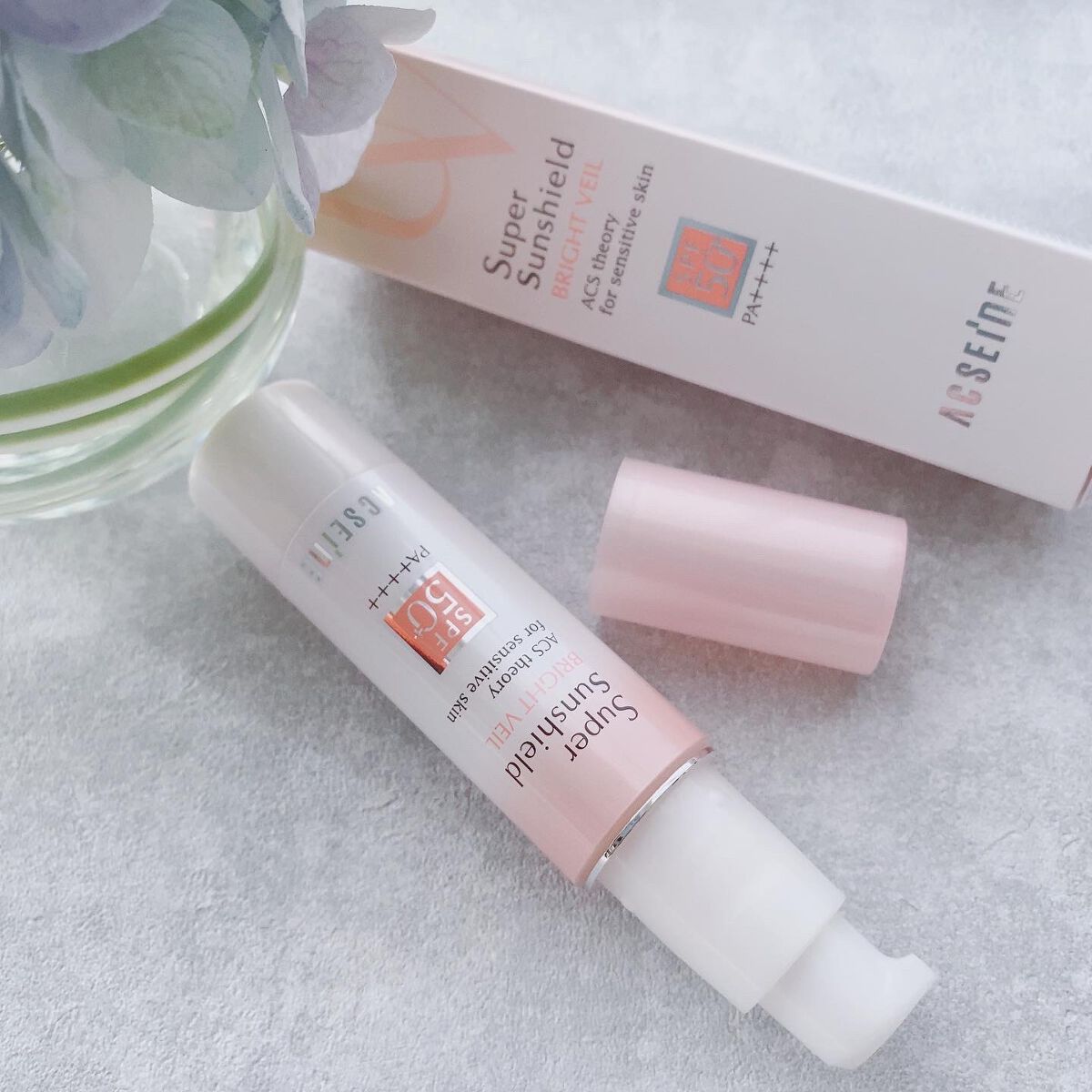 スーパーサンシールド ブライトヴェール/ACSEINE/化粧下地を使ったクチコミ(6枚目)
