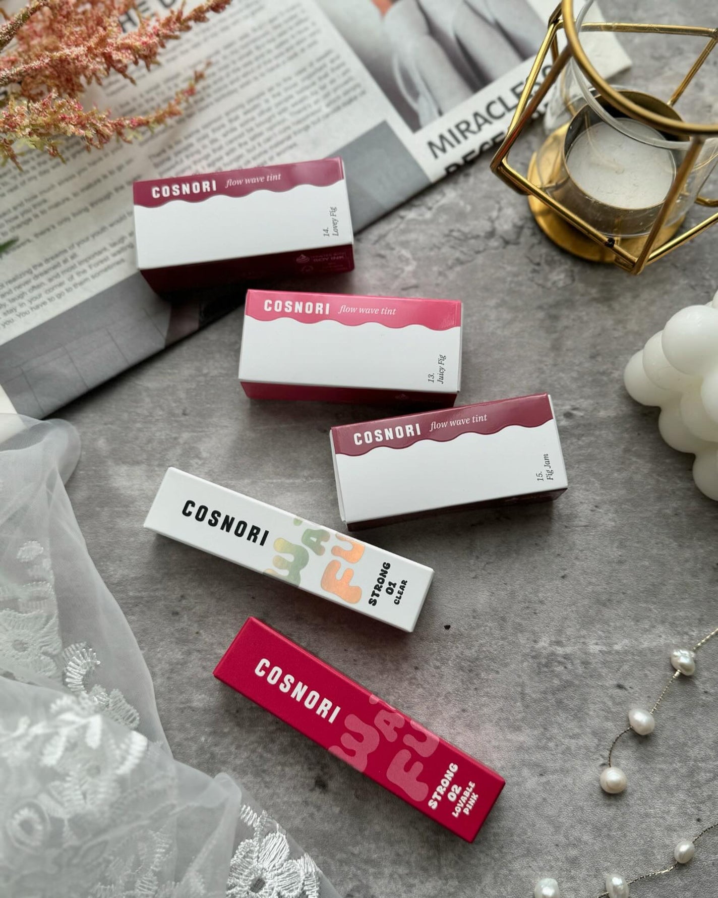 フローウェーブティント/COSNORI/リップティントを使ったクチコミ(8枚目)