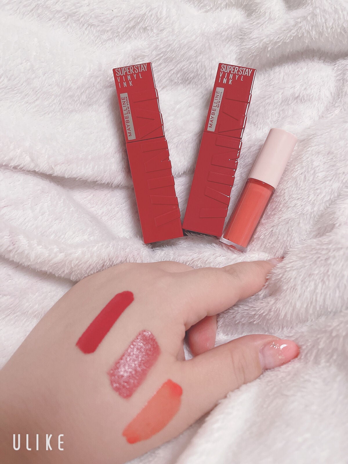 とも on LIPS 「新しく買ったメイベリンのリップめちゃかわ❤️❤️発色いいし、色..」(2枚目)