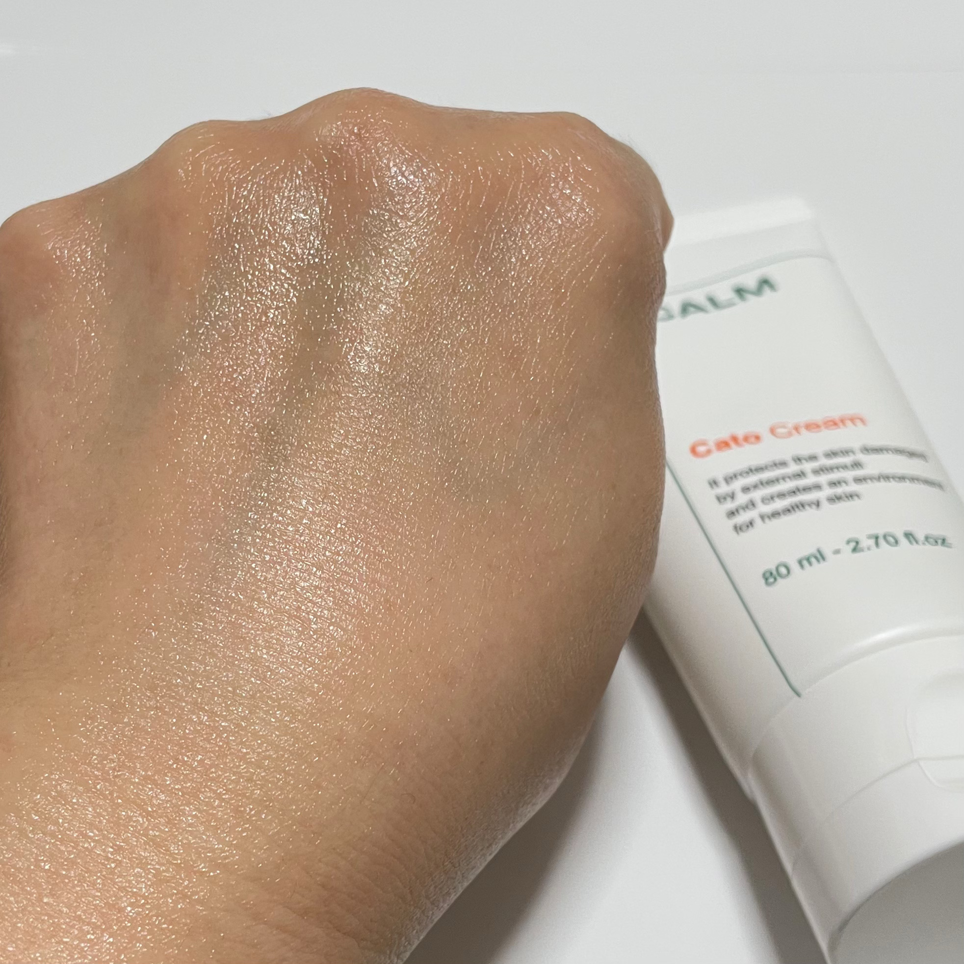 カトクリーム/P.CALM/フェイスクリームを使ったクチコミ（3枚目）