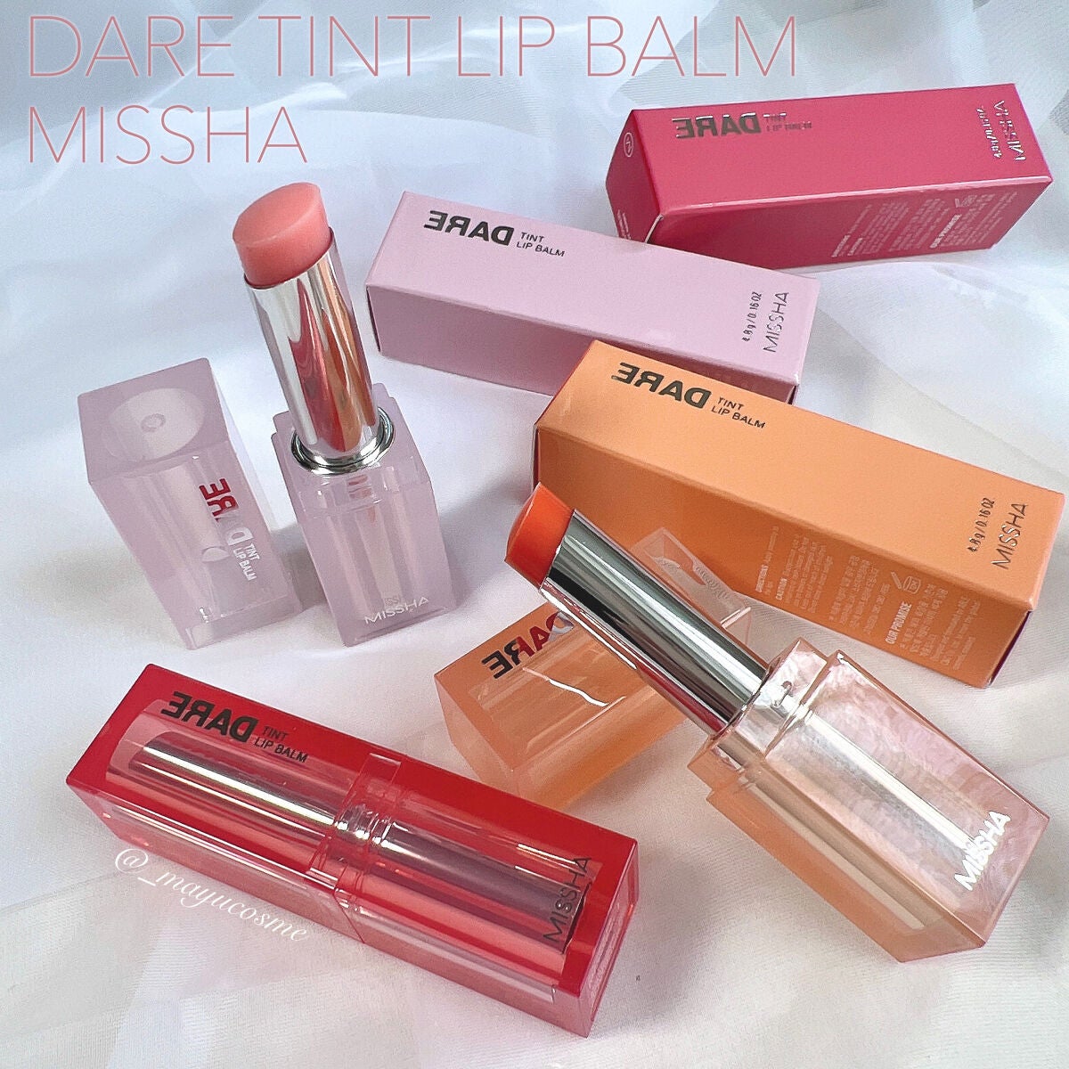 デアティント リップバーム/MISSHA/リップティントを使ったクチコミ(1枚目)