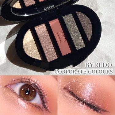 試してみた】Eyeshadow 5 Colour Compacts / BYREDOの人気色