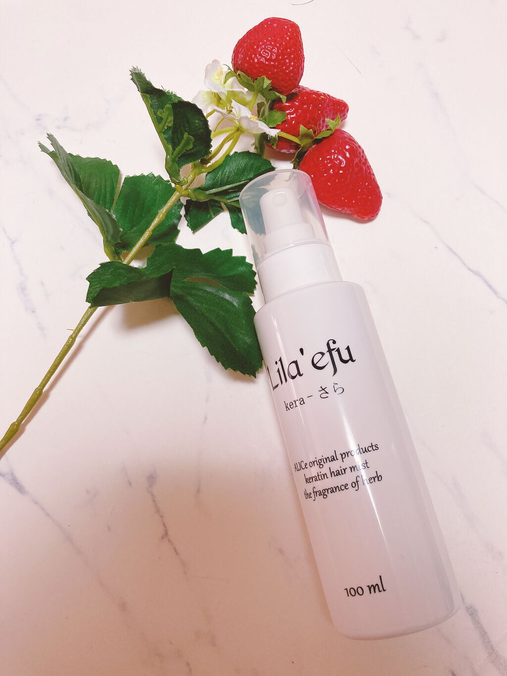 ケラさら/Lila efu/ヘアミストを使ったクチコミ（1枚目）