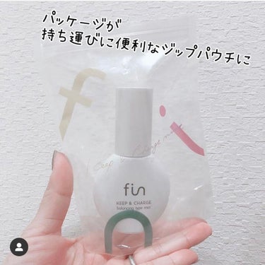 キープ＆チャージミスト バランシングタイプ/fin(フィン）/ミスト状化粧水を使ったクチコミ（4枚目）