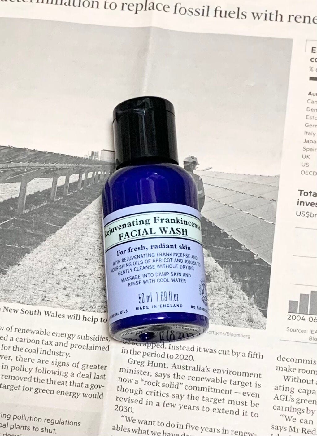 フランキンセンスフェイシャルウォッシュ/ニールズヤード レメディーズ/その他洗顔料を使ったクチコミ(1枚目)