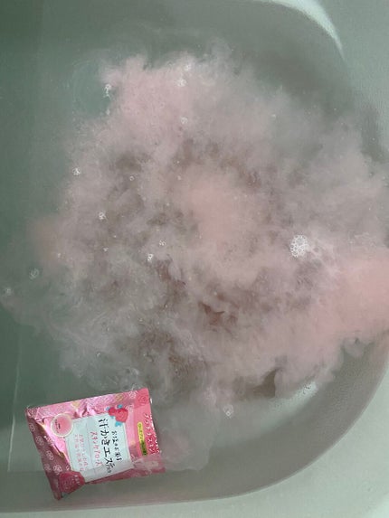 汗かきエステ気分 スキンケアローズ/マックス/保湿系入浴剤を使ったクチコミ(4枚目)